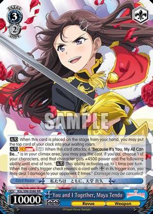 You and I Together, Maya Tendo
