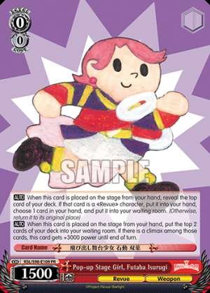 Pop-up Stage Girl, Futaba Isurugi