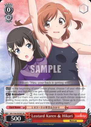 Leotard Karen & Hikari