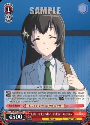 Life in London, Hikari Kagura