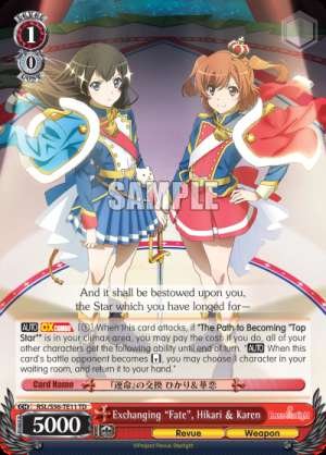 Exchanging "Fate", Hikari & Karen