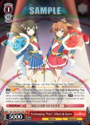 Exchanging "Fate", Hikari & Karen