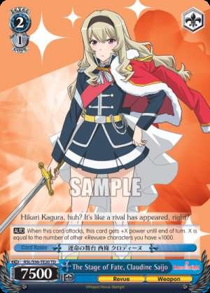 The Stage of Fate, Claudine Saijo