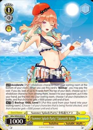 Summer Splash Party! Takanashi Kiara