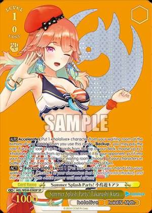 Summer Splash Party! Takanashi Kiara