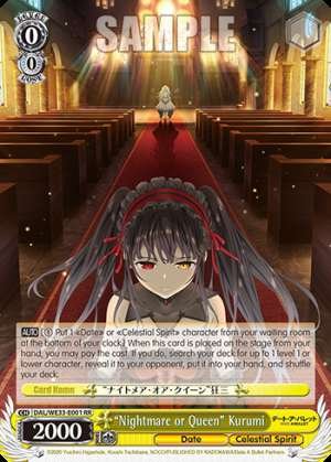 "Nightmare or Queen" Kurumi