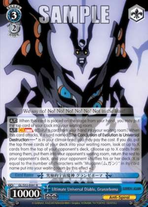 Ultimate Universal Diablo, Granzeboma