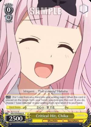 Critical Hit, Chika