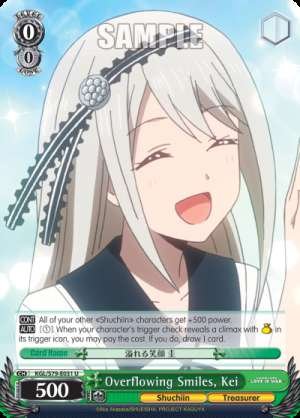 Overflowing Smiles, Kei