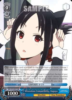 Miraculous Compatibility, Kaguya