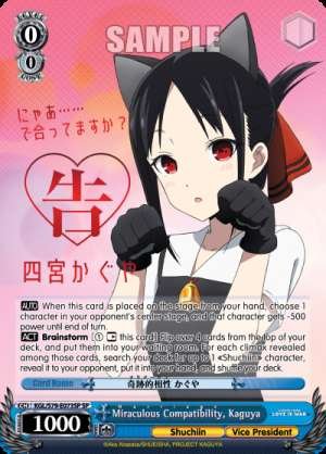 Miraculous Compatibility, Kaguya