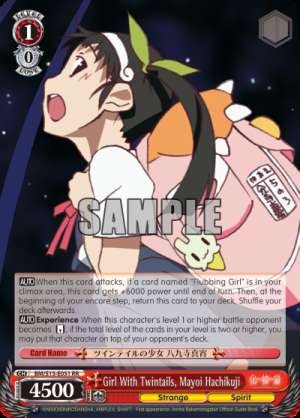 Girl With Twintails, Mayoi Hachikuji
