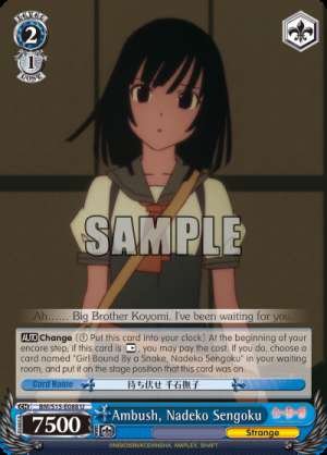 Ambush, Nadeko Sengoku