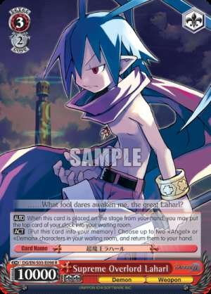 Supreme Overlord Laharl