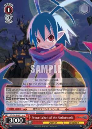 Prince Laharl of the Netherworld