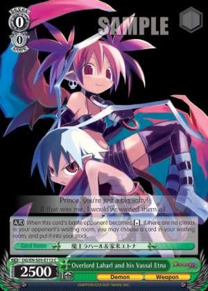 Overlord Laharl and his Vassal Etna