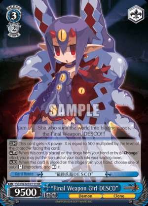 “Final Weapon Girl ＤＥＳＣＯ”