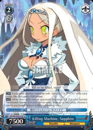 Killing Machine, Sapphire