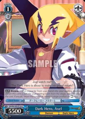 Dark Hero, Axel
