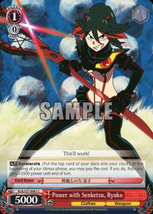 Power with Senketsu, Ryuko