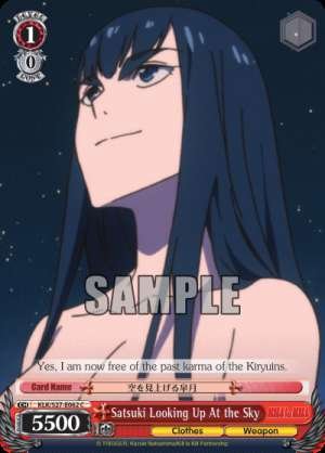 Satsuki Looking Up At the Sky