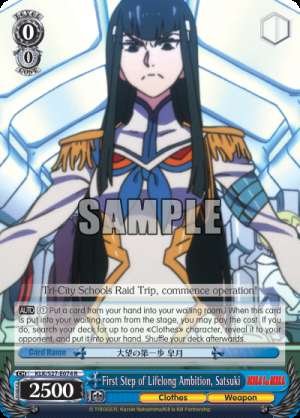 First Step of Lifelong Ambition, Satsuki