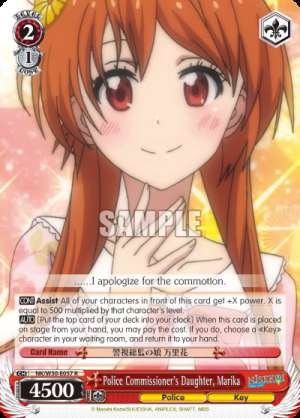 Police Commissioner's Daughter, Marika