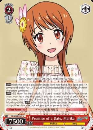 Promise of a Date, Marika