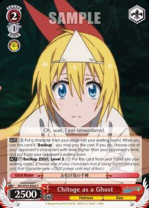 Chitoge as a Ghost