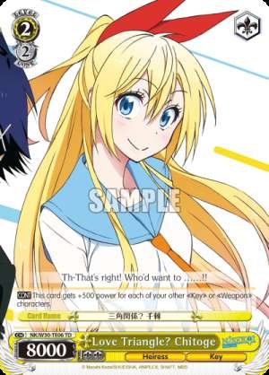 Love Triangle? Chitoge