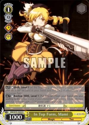In Top Form, Mami