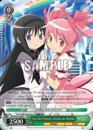 Two Best Friends, Homura & Madoka