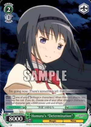 Homura's “Determination”