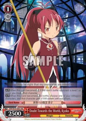 Doubt Towards the World, Kyoko