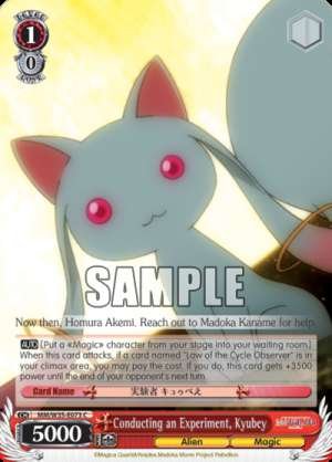 Conducting an Experiment, Kyubey