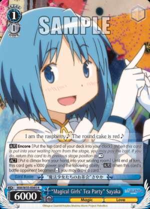 “Magical Girls' Tea Party” Sayaka