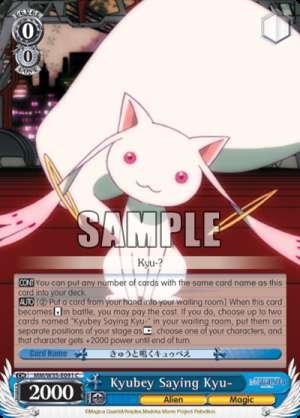 Spectacular Plan, Kyubey