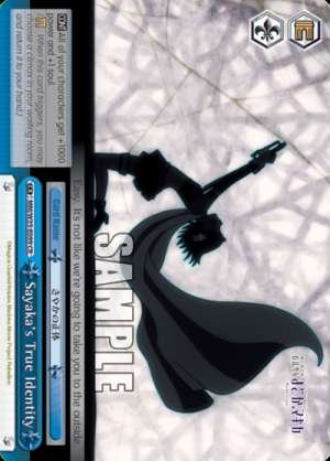 Sayaka's True Identity