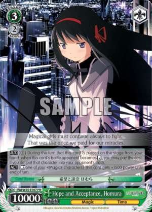 Hope and Acceptance, Homura