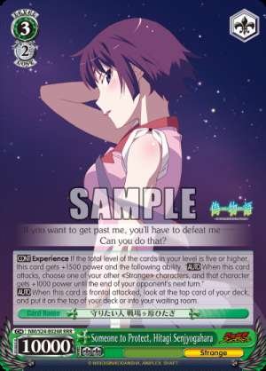 Someone to Protect, Hitagi Senjyogahara