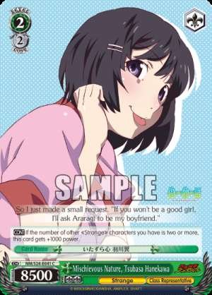Mischievous Nature, Tsubasa Hanekawa