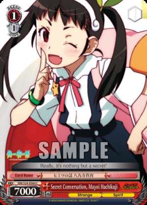 Secret Conversation, Mayoi Hachikuji