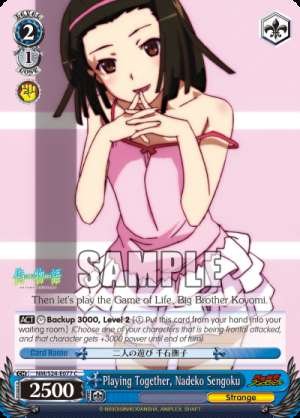 Playing Together, Nadeko Sengoku