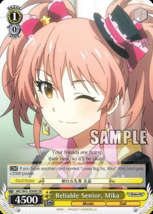 Reliable Senior, Mika