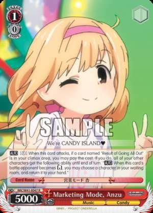 Marketing Mode, Anzu