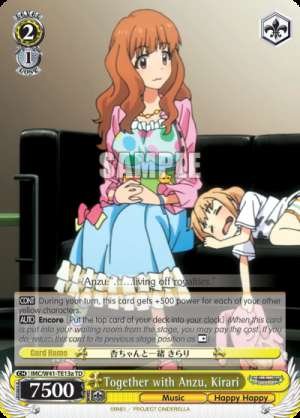 Together with Anzu, Kirari