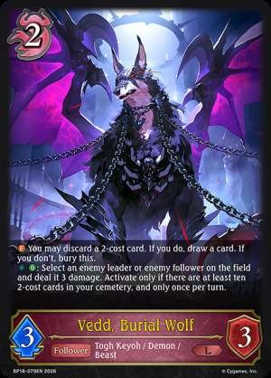 Vedd, Burial Wolf