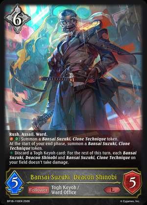 Bansai Suzuki, Deacon Shinobi