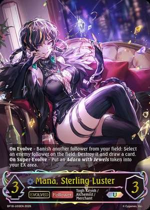 Mana, Sterling Luster