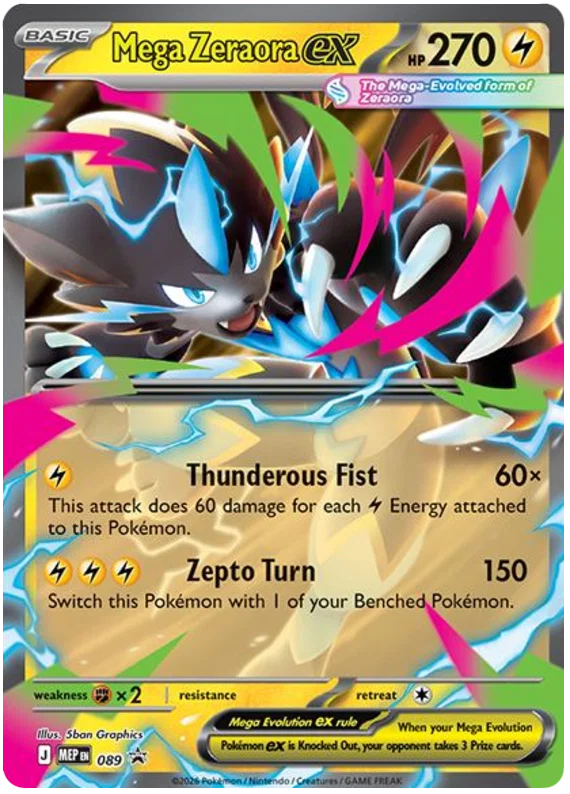 Mega Zeraora ex